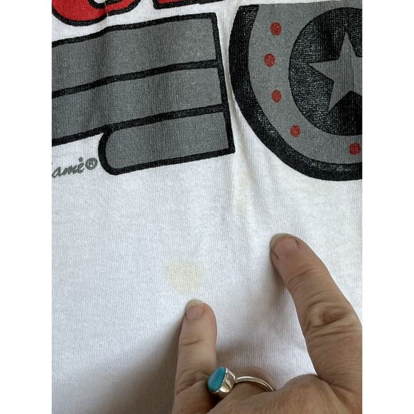 VTG Georgia Bulldogs T-Shirt Adult Mens L/XL Single Stitch GRAPHIC TEE The Game - Picture 9 of 11